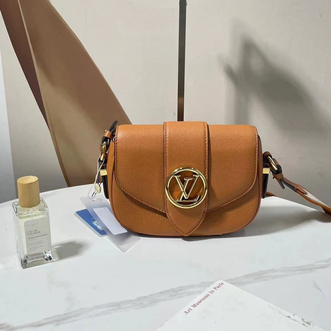 95新 LouisVuitton/路易威登 青奢荟/焦糖邮差pont///06655