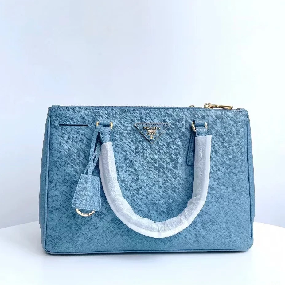 99新 Prada/普拉达 青奢荟/普拉达杀手包经典蓝色/46498