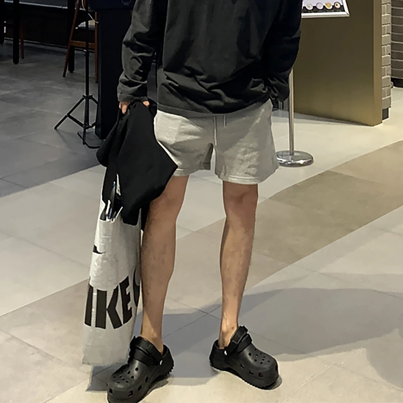 夏季男士薄款百搭休闲短裤个性痞帅裤子青少年高级感显瘦五分裤