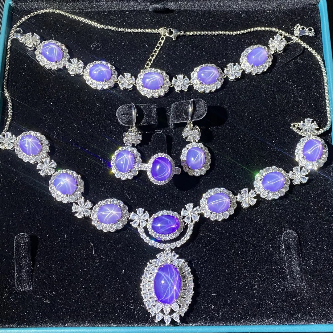 优选b045-重工豪华宝石-合金高端培育吊坠