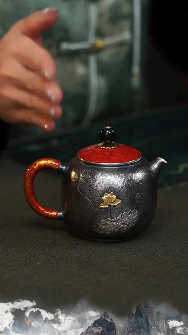 【闪购商品】足银999泡茶壶