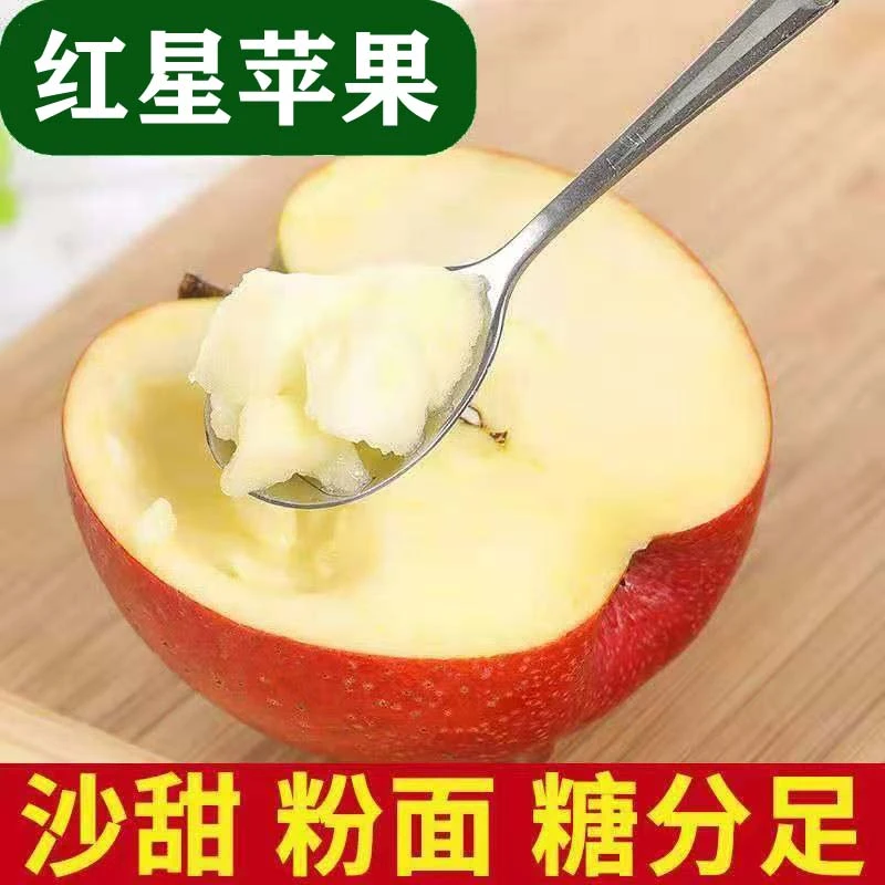 红星苹果红香蕉带香味粉面平果宝宝辅食非脆甜红富士冰糖心丑秦冠