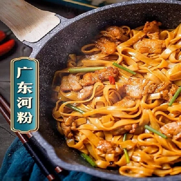 正宗广东河粉干整箱装包邮方便速食沙河粉宽粉米粉汤河粉