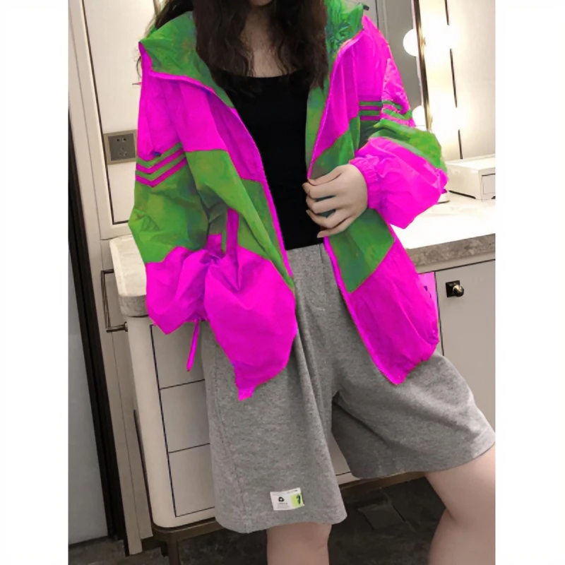 欧货防晒衣女款爆款2025新款正品宽松显瘦夏户外减龄轻薄遮阳上衣