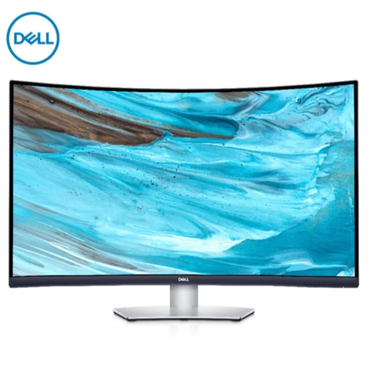 戴尔（DELL）S3221QS 31.5英寸4K 曲面内置音箱低蓝光电脑显示器