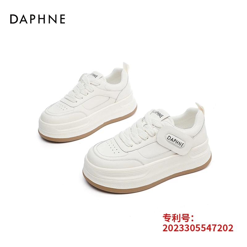 达芙妮2025春季新款舒适女鞋运动百搭女鞋休闲透气跑步鞋小白鞋女
