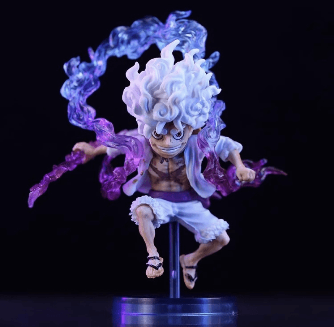 【尼卡手办】海贼王YZ五档尼卡路飞Q版 鬼岛最终之战路飞手办模型