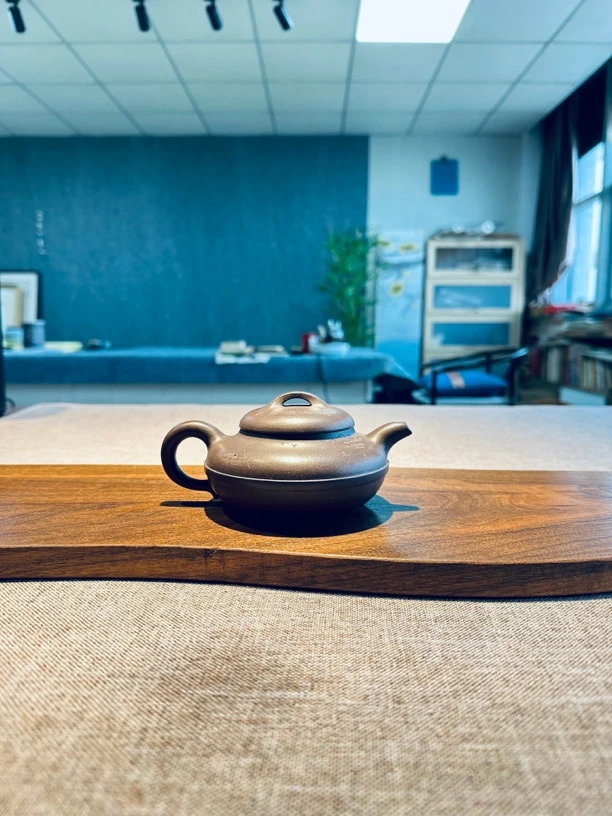 线圆壶 高温紫泥 200cc