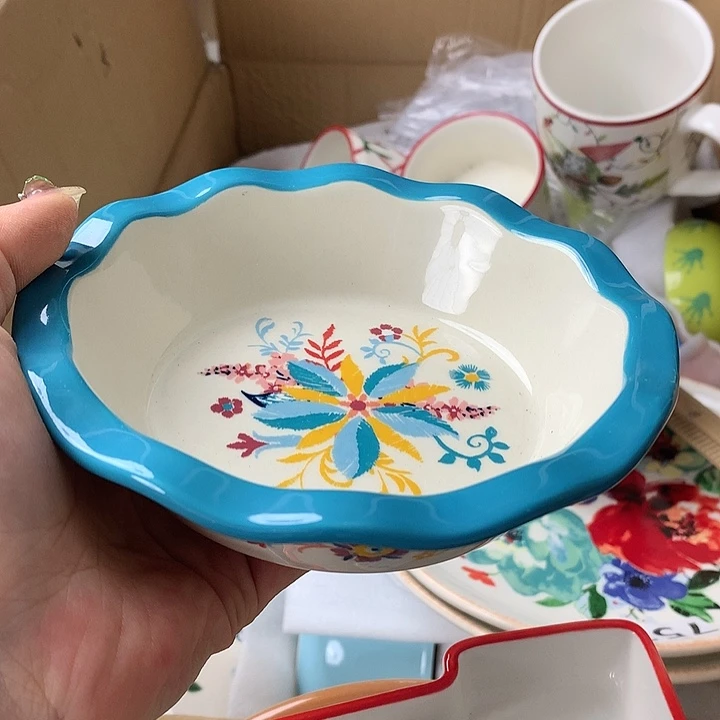盘陶瓷制品满25拼单发货默认微瑕