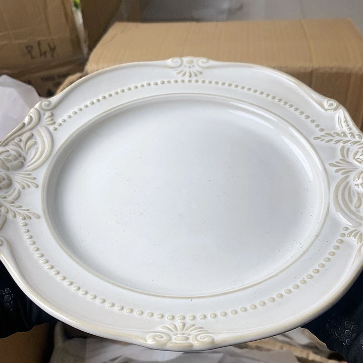 盘陶瓷制品满25拼单发货默认微瑕