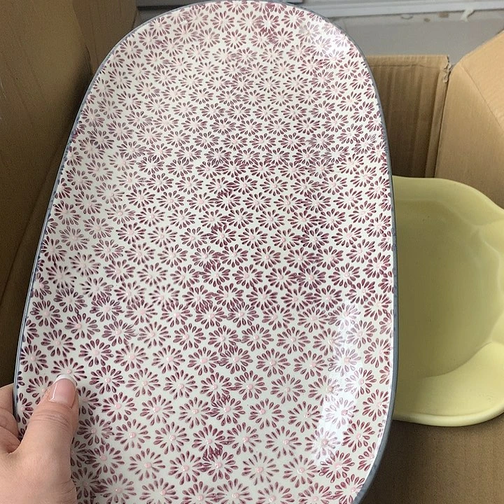 盘陶瓷制品满25拼单发货默认微瑕
