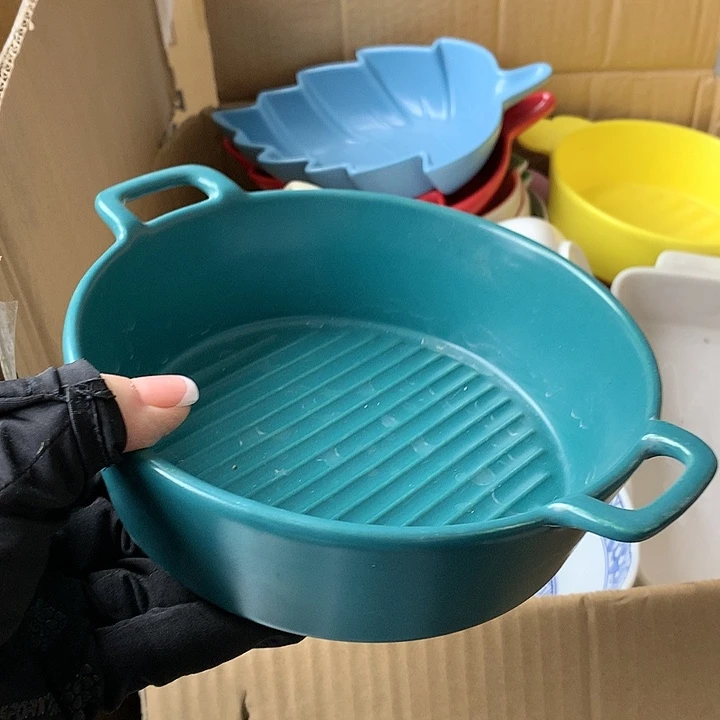 盘陶瓷制品满25拼单发货默认微瑕