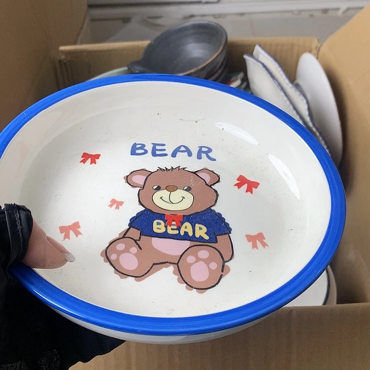 盘陶瓷制品满25拼单发货默认微瑕