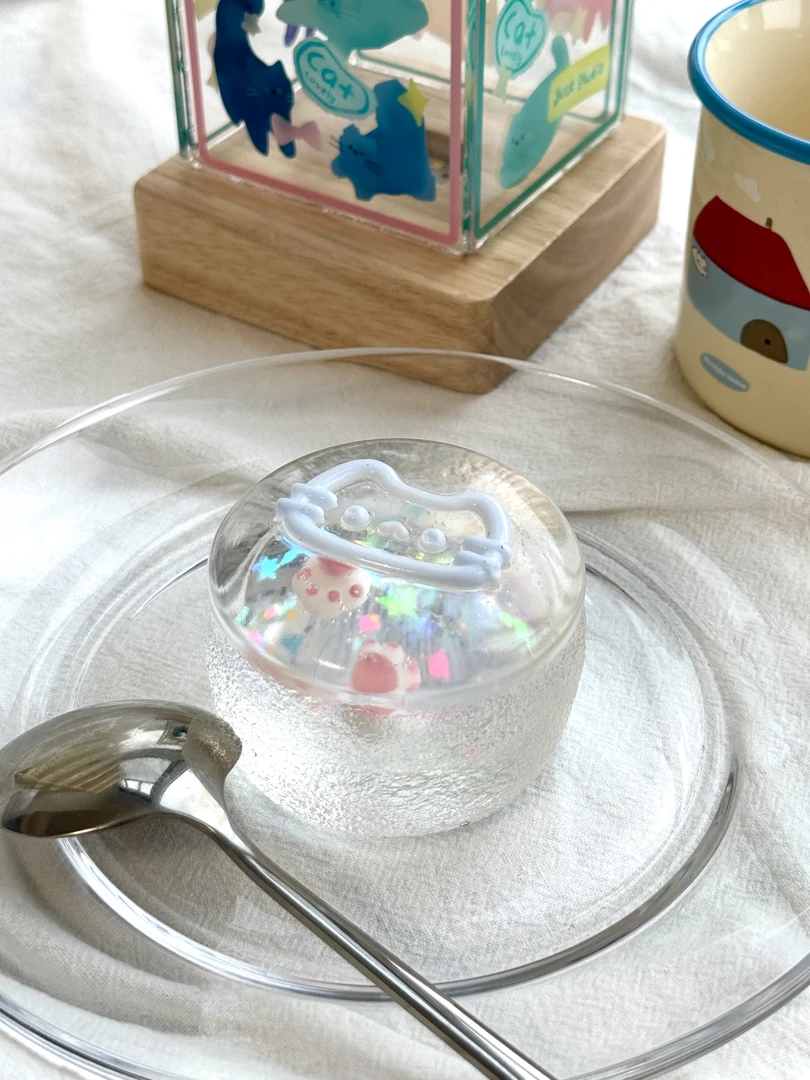 硅胶流沙捏捏-流沙福福蛋糕