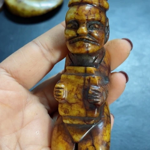 白玉菩提吊坠挂件
