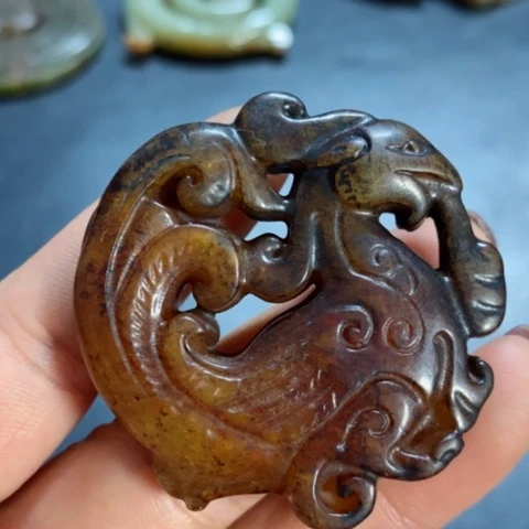 白玉菩提吊坠挂件