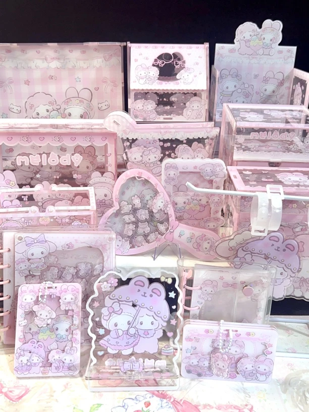 【小羊美乐蒂异形片片】DIY亚克力片片卡通冰箱贴饰品配件异形