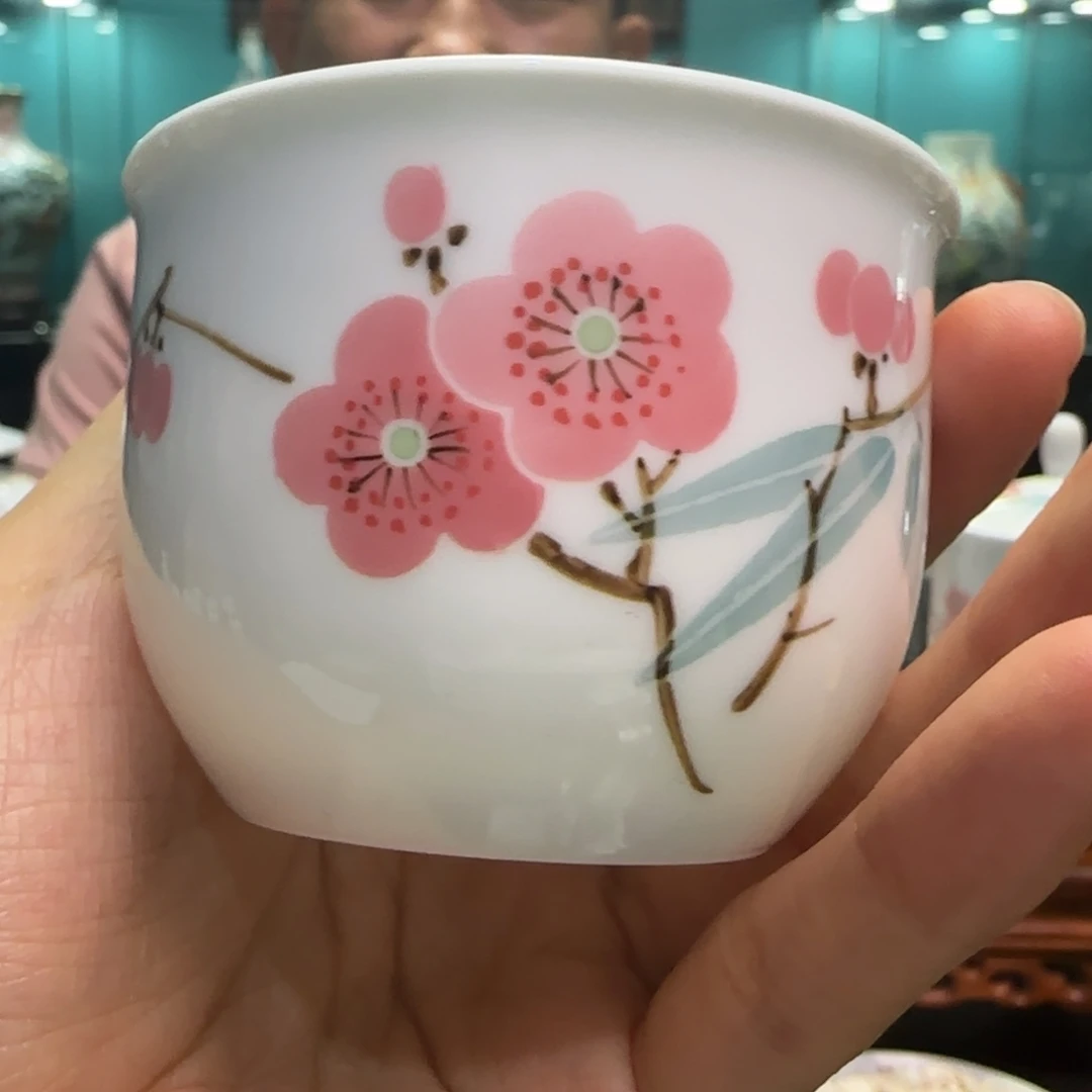杯景德镇陶瓷手工制作