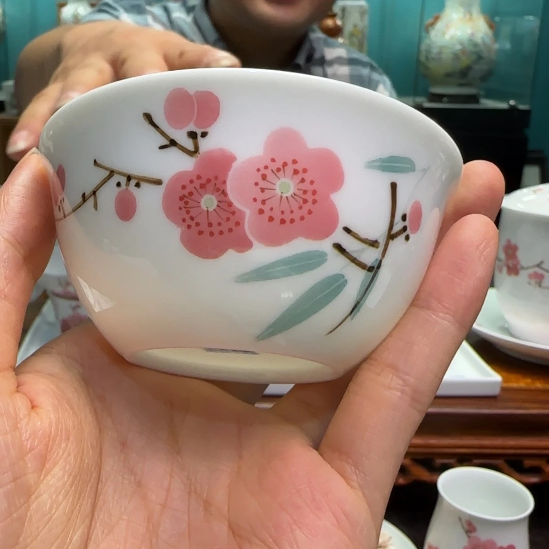 杯景德镇陶瓷手工制作