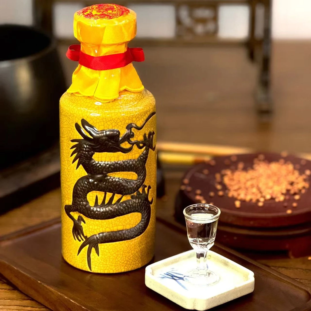 朝天下朝天下 龙瓶酒 53度酱香型白酒 500ml53%Vol500