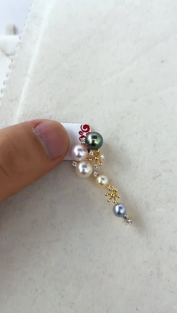 【闪购商品】海水珍珠颈饰银S925镶嵌吊坠