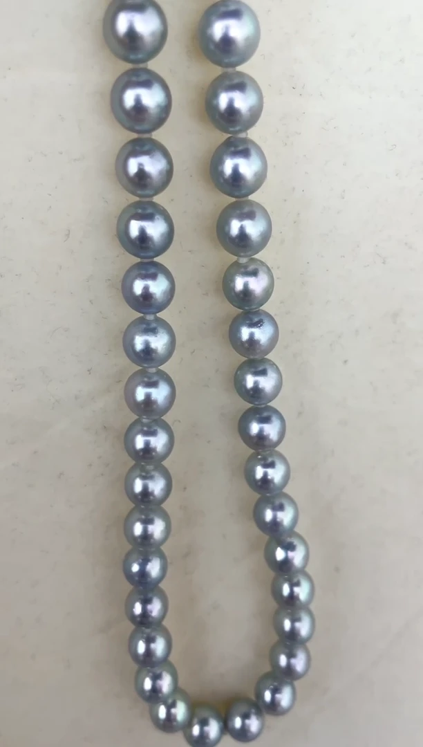 【闪购商品】海水珍珠颈饰银S925镶嵌项链