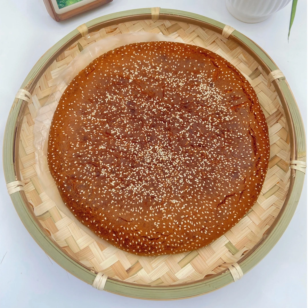 【回味食品】云南老式清真手营养工荞麦大饼（竹筛礼盒装）不腻1000g