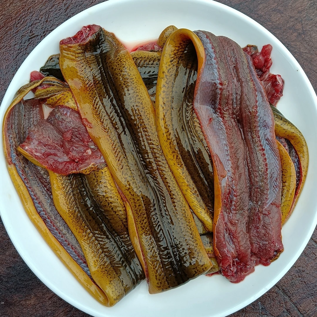 游牧掌门 现杀土黄鳝片 土黄鳝桥 土黄鳝丝去骨头去内脏顺丰包邮
