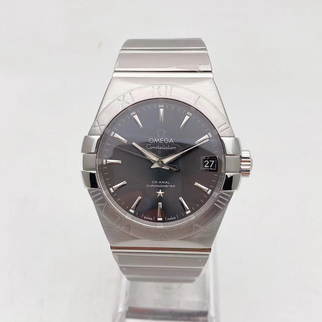 95新 Omega/欧米茄 戏说名表/星座四代原装经典男士腕表/表径38