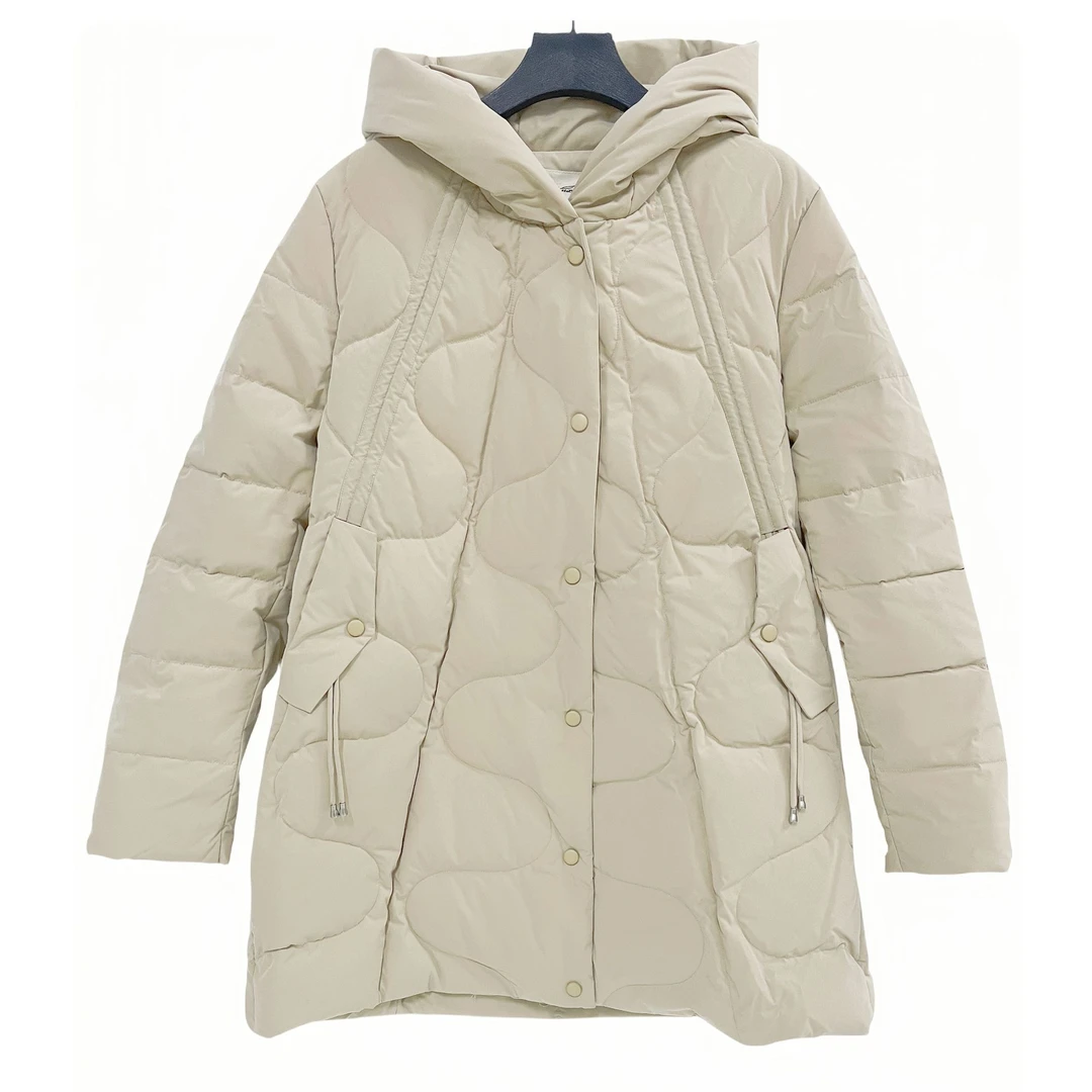 fanxi/泛喜短款冬款羽绒服百搭女士潮流中长款保暖时尚女款