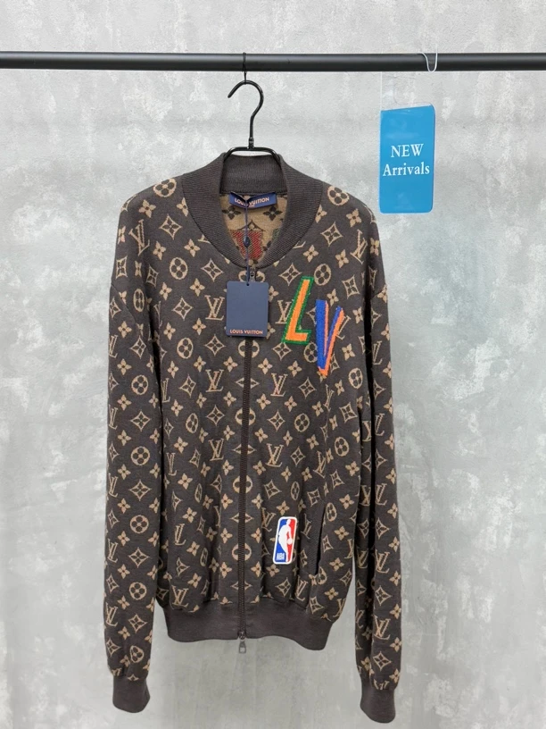 99新 LouisVuitton/路易威登 联名NBA开衫夹克Xl衣长74胸围136