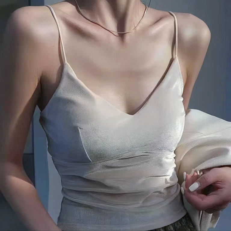 BAGALIO百搭丝绒吊带3333