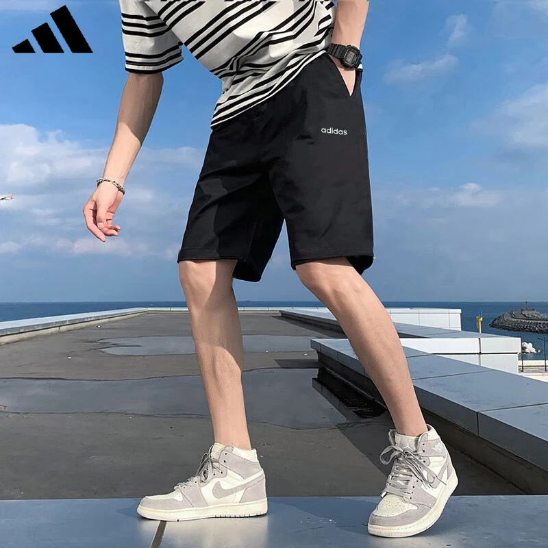 【门店在售】adidas阿迪达斯男子透气休闲速干运动短裤JE3563[多色]