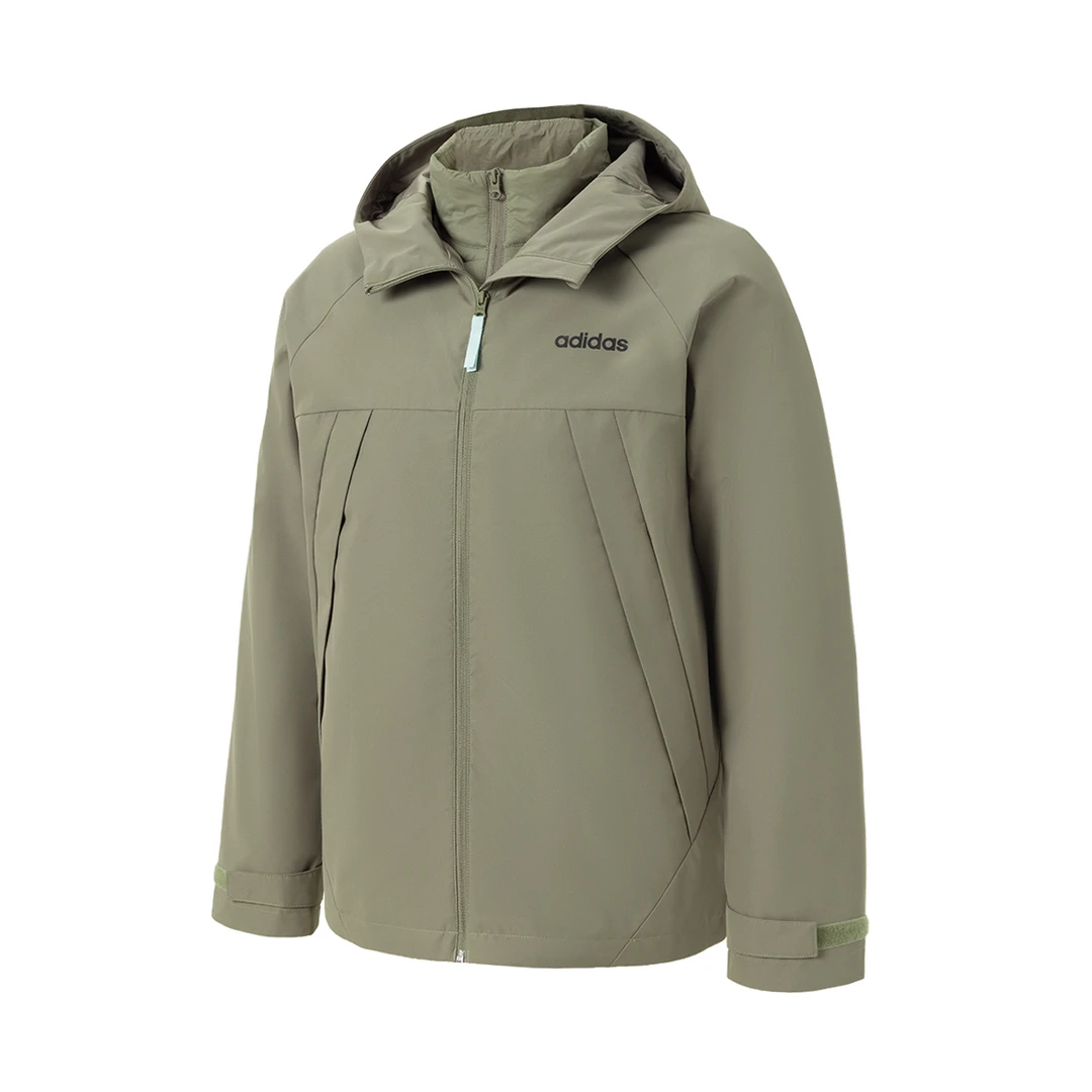 【户外三合一】阿迪达斯外套新款男女可拆卸保暖棉服JL8263[多色]