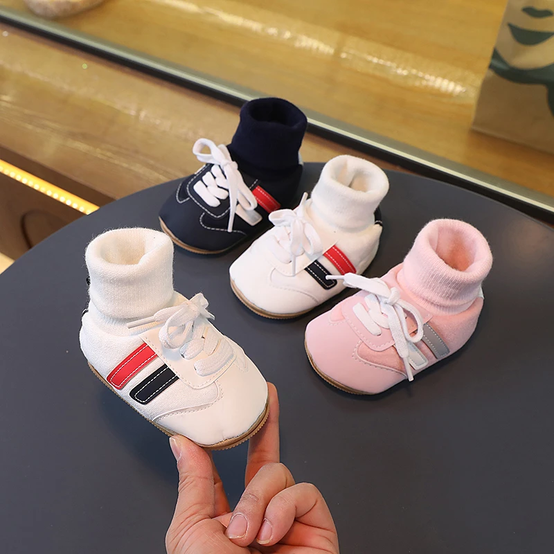 婴儿鞋子婴幼儿学步鞋0-1岁防滑男女宝宝鞋春秋单鞋6-12个月不掉