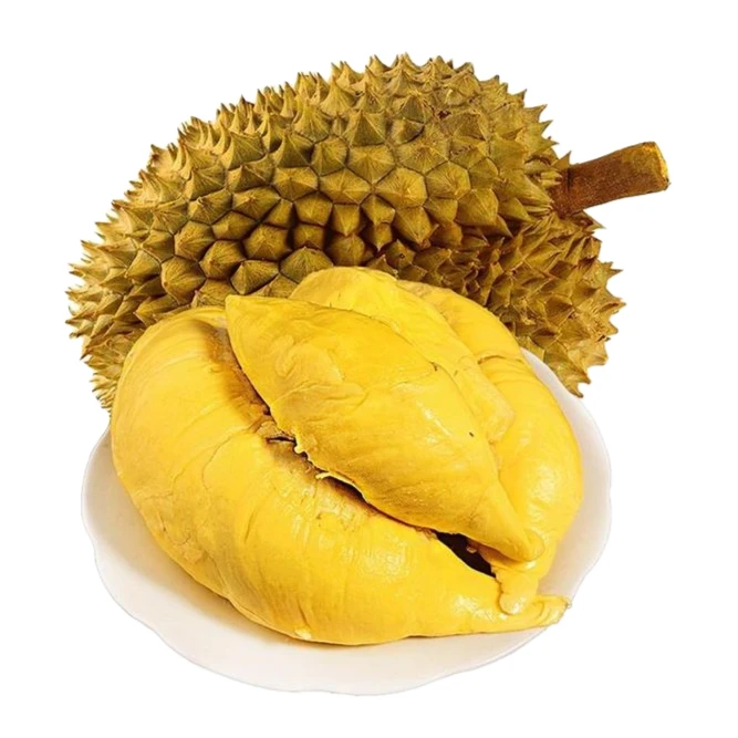 鲜果树熟金枕榴莲，下单默认开果，不开果备注