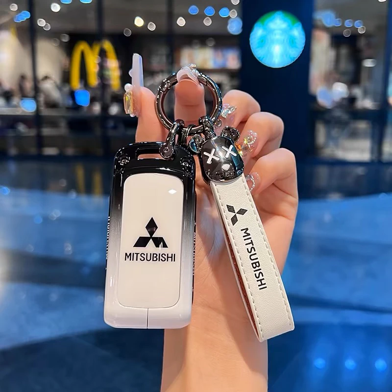 新三菱欧蓝德钥匙套劲炫ASX奕歌翼神2023广汽车帕杰罗劲畅壳包扣