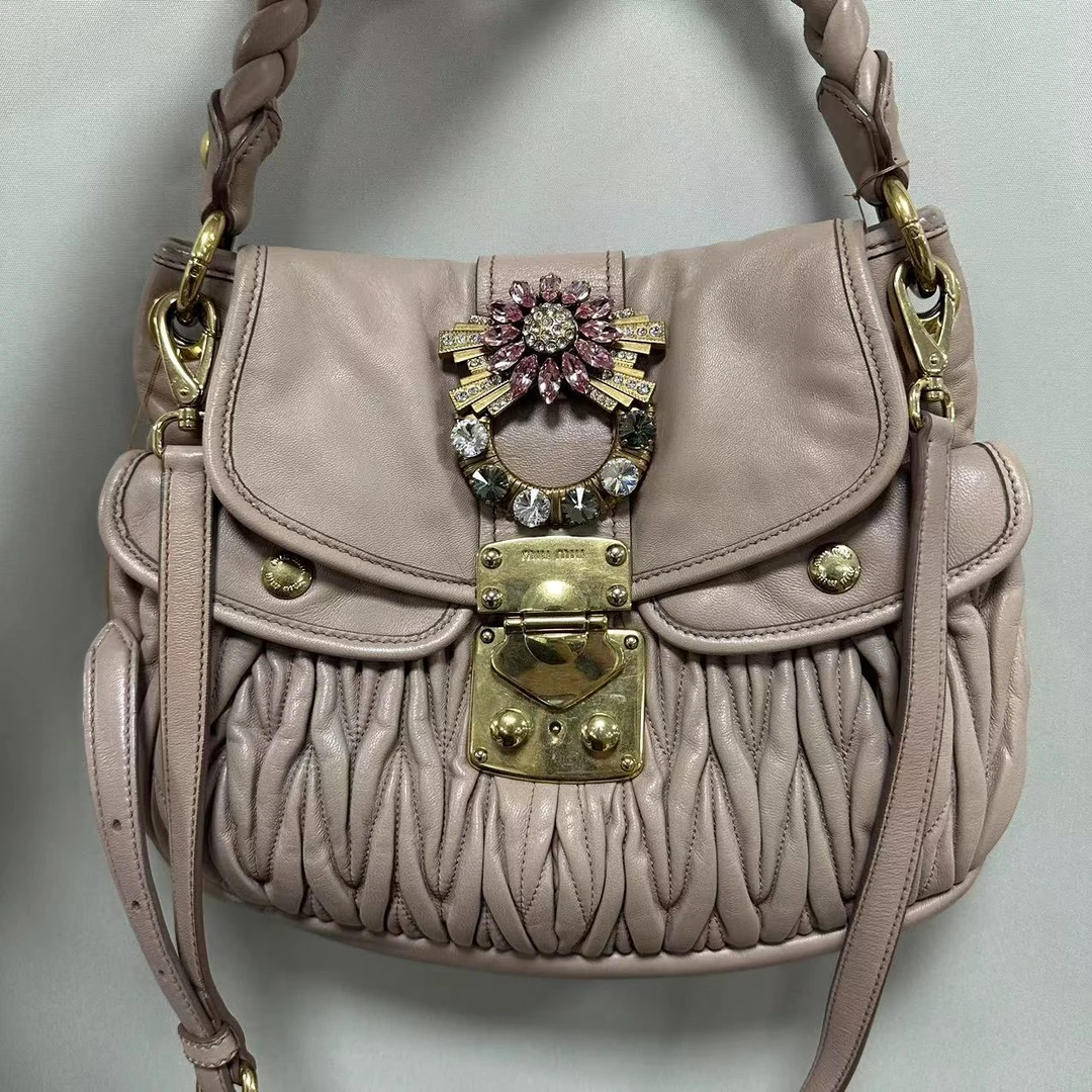 95新 MIU MIU/缪缪 乱乱子中古/女士/单肩包/75302