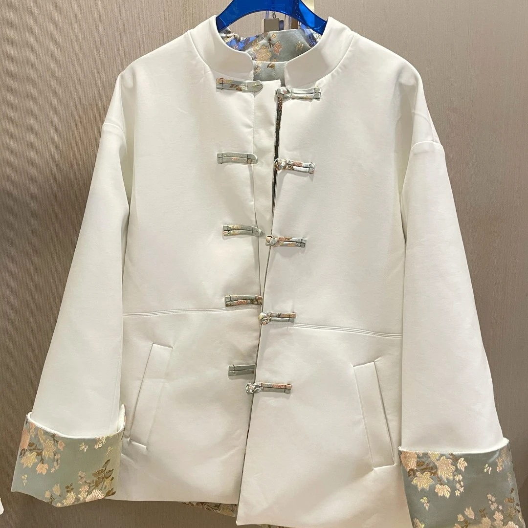 FF  LOVE COLA 00140.『锦上添花』两面穿新中式外套