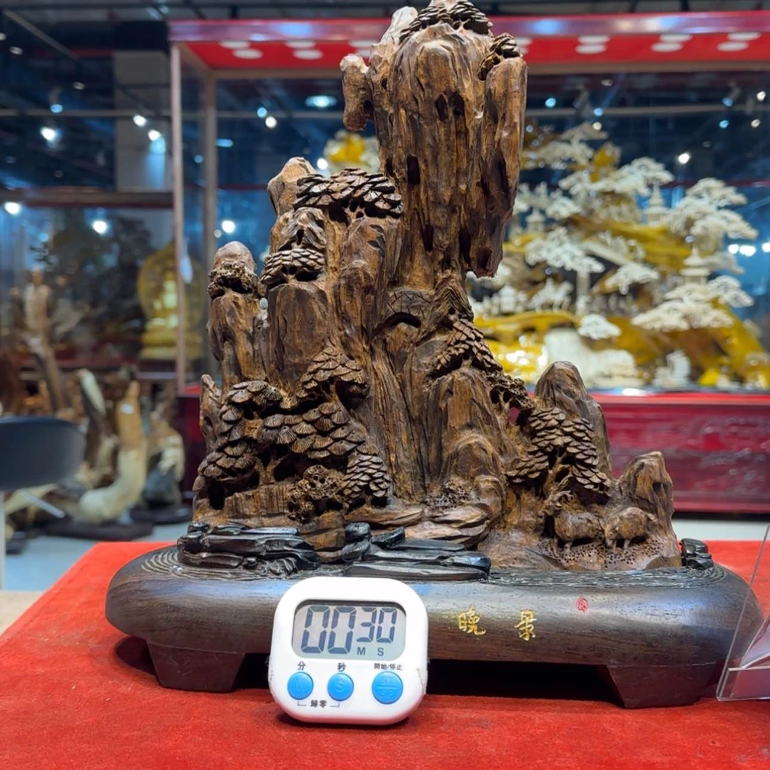 【闪购商品】沉香根雕壬**丑