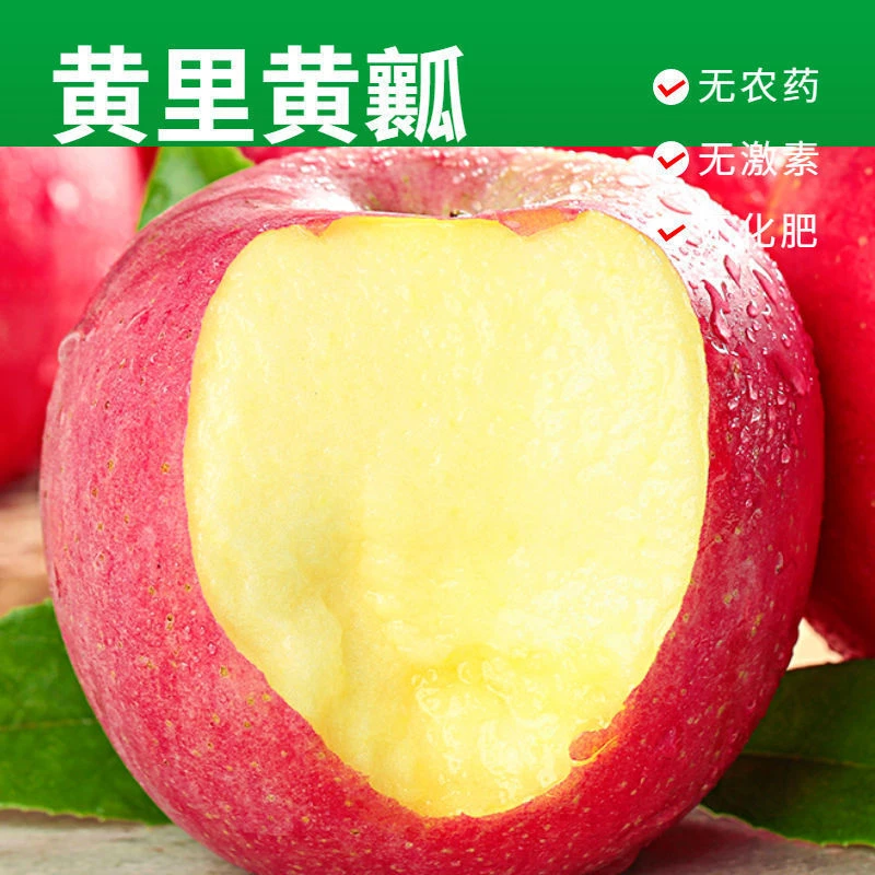 【一人领一箱】正宗陕西洛川新鲜红富士苹果应季水果新鲜2-10斤脆