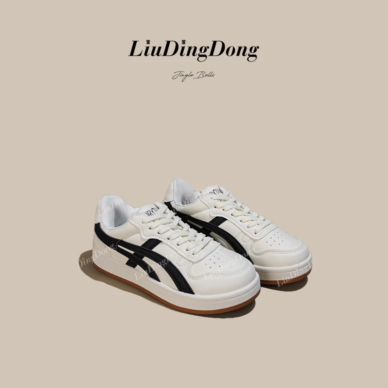 【刘叮咚女鞋】小白鞋女2新款厚底增高休闲单鞋女百搭运动鞋板鞋女