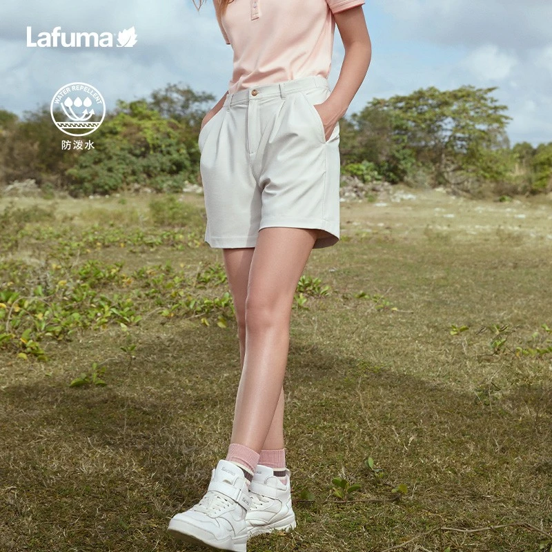 LAFUMA乐飞叶户外夏防泼水健身跑步短裤女休闲运动裤子LFPA3BS60