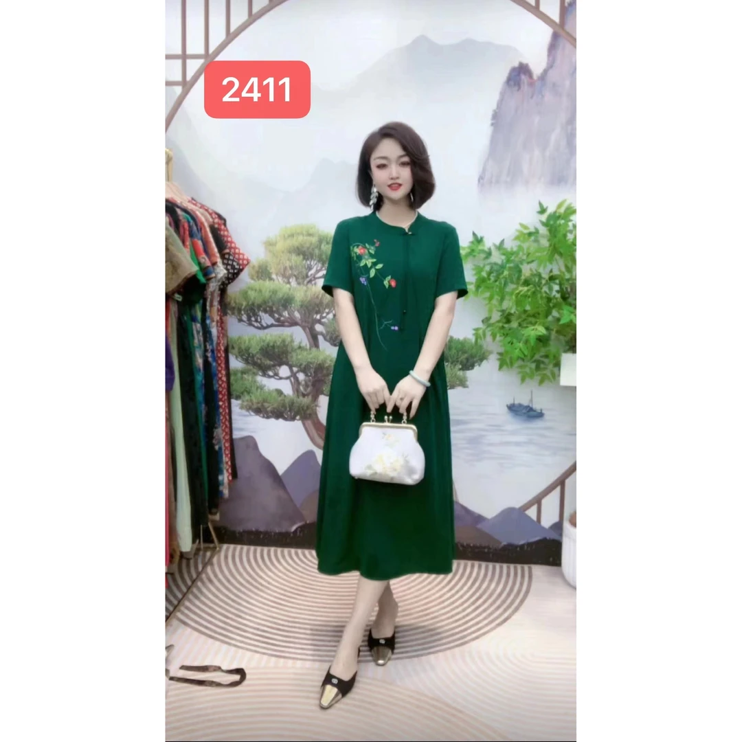2411-18新款时尚气质连衣裙