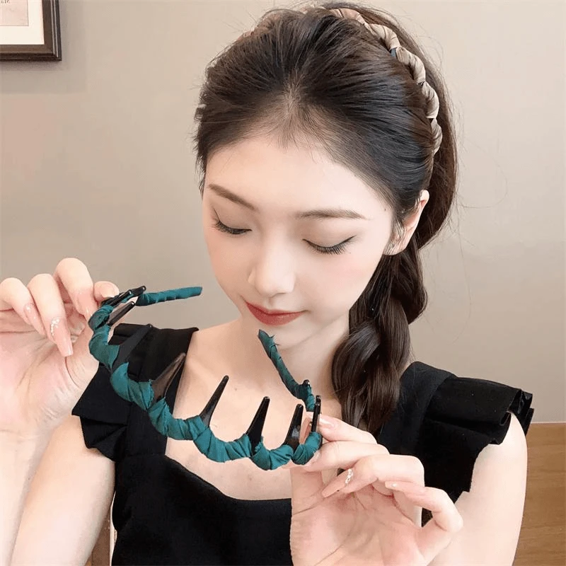 熹金 发箍女洗脸带齿发卡防滑碎发压头发法式头箍网红2024新款