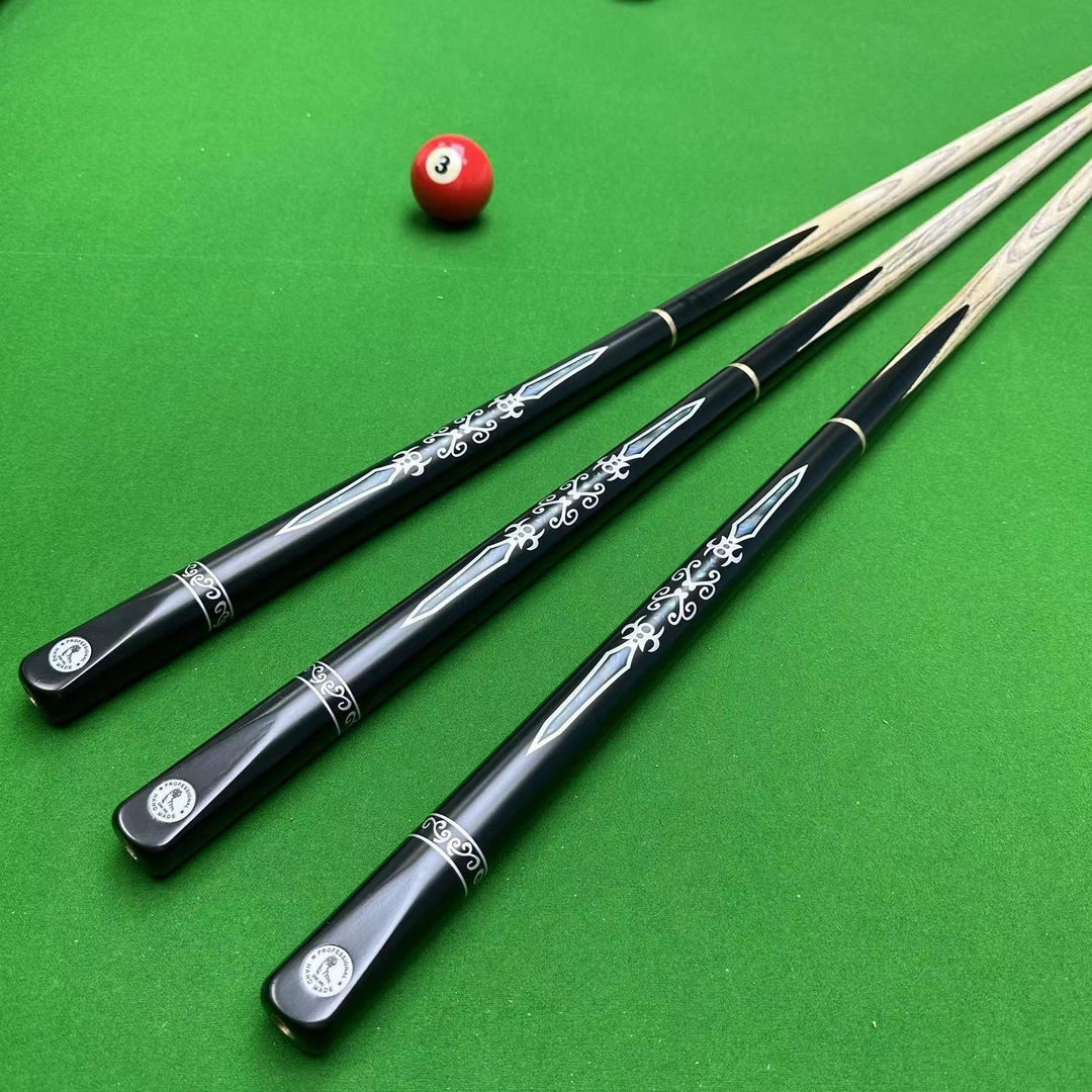 SLP会员杆单节台球杆双节球房公杆美式黑8桌球杆十六彩小头杆10mm