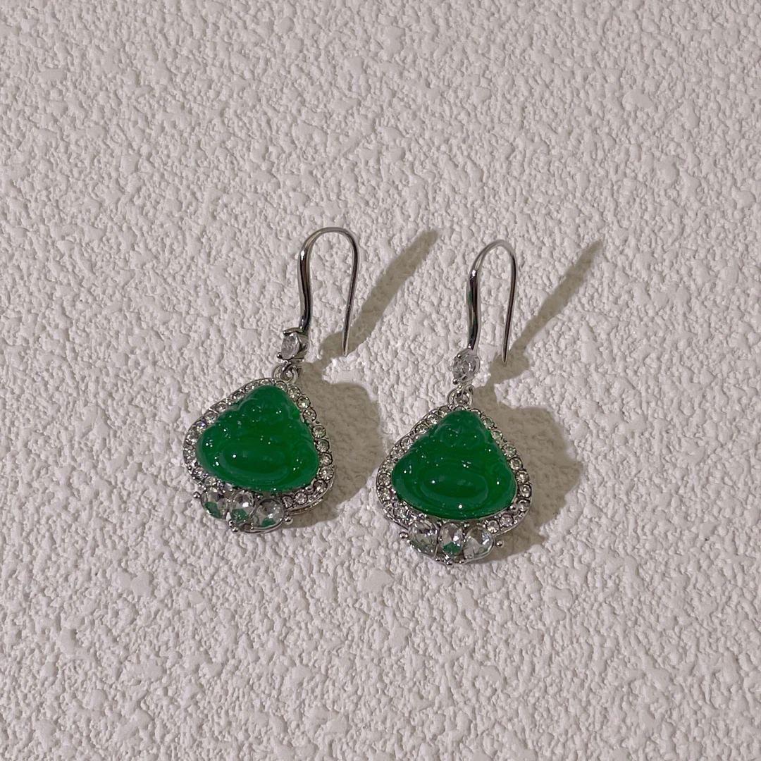 经典佛公吊坠耳环ZD0420