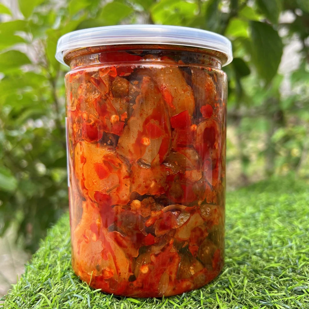 湖北土特产微甜鲜辣腌制咸菜即食爽口味道下饭开胃腌洋姜500g包邮