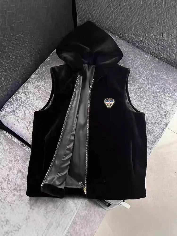 2024新款保暖时尚潮流男女同款马甲休闲洋气