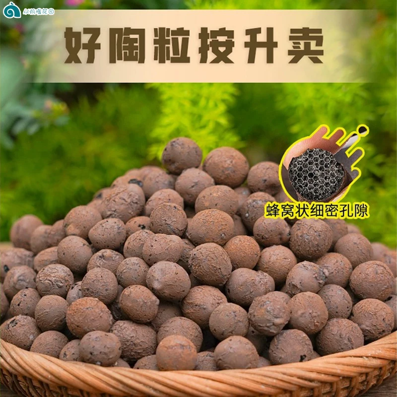 陶粒透水透气花盆垫底铺面养多肉植物园艺营养土精品通用